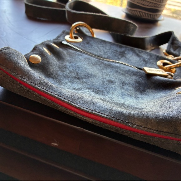 Hammitt Black and Gold Crossbody Bag - Picture 5 of 6